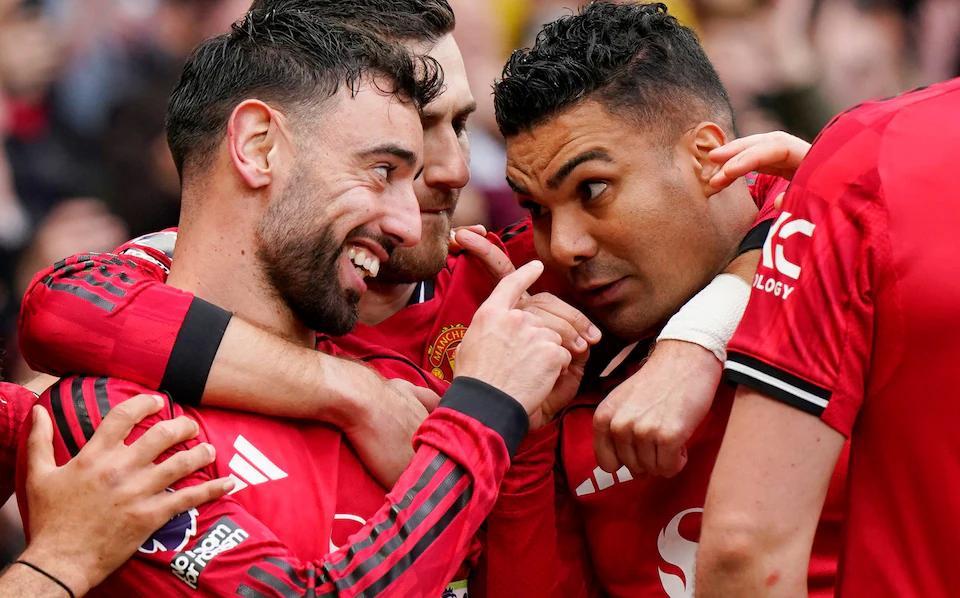 星空体育-绝对核心，电讯报：B费本赛季进球+助攻为曼联带来了25分